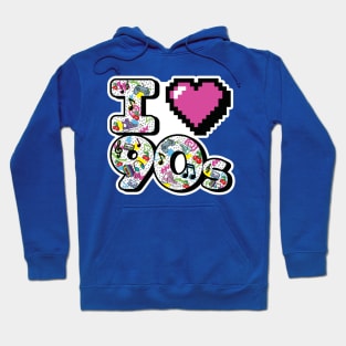 I Heart 90s Hoodie